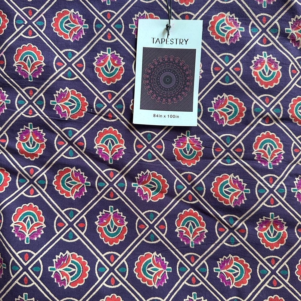 Urban Outfitters Purple and multi colors Tapestry